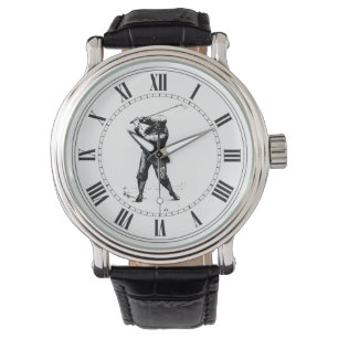 Vintager Golf Armbanduhr