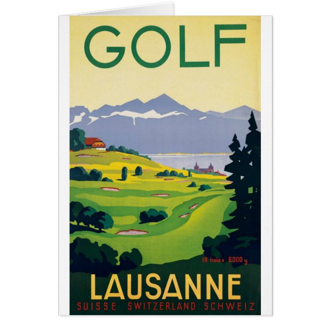 Vintager Golf Lausanne (Vorne)