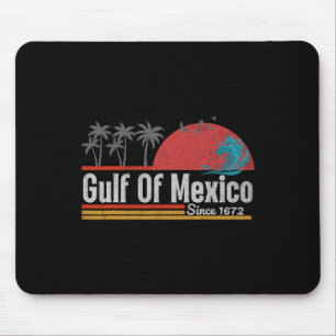 Vintager Golf von Mexiko Est.1772 Grafik Mousepad