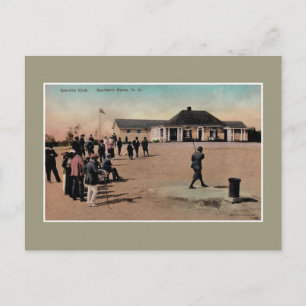 Vintager Golfclub Southern Pines NC Postkarte