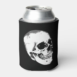 Vintager Gothic-Schädel Dosenkühler