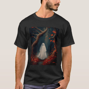 Vintager gotischer Blumengeister verliert T-Shirt