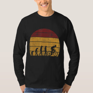 Vintager Grafischer Radfahrer Radsport Ro T-Shirt
