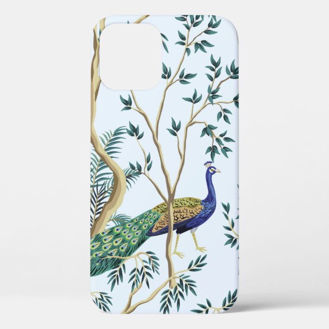 Vintager Granatapfelfruchtbaum, exotischer Vogel Case-Mate iPhone Hülle (Rückseite)