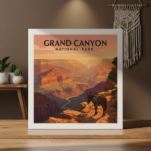 Vintager Grand Canyon Nationalpark Fliese