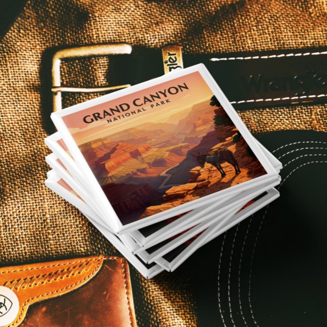 Vintager Grand Canyon Nationalpark Magnet (Von Creator hochgeladen)