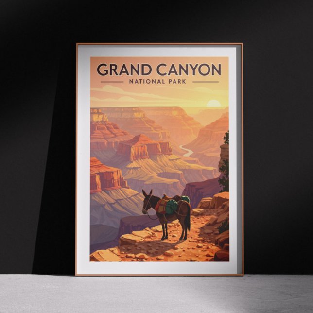 Vintager Grand Canyon Nationalpark Poster (Von Creator hochgeladen)