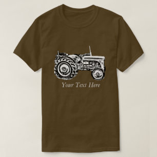 Vintager Graumassey-Fergison-Traktor Foto T - Shir T-Shirt