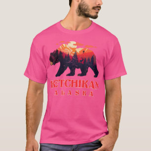 Vintager Grizzly Bär Ketchikan Alaska Hik T-Shirt