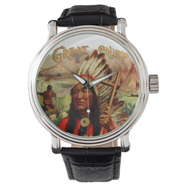 Vintager Großmeister Armbanduhr (Vorderseite)