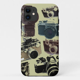 Vintager Grunge-Retro Kamera-Muster title_seo2