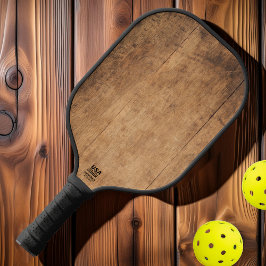 Vintager Häkchenblock Pickleball Schläger