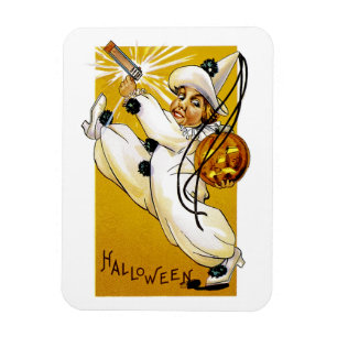 Vintager Halloween Clown Magnet