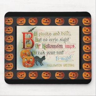 Vintager Halloween-Imp Mousepad