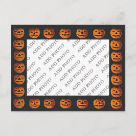 Vintager Halloween Jack Postkarte