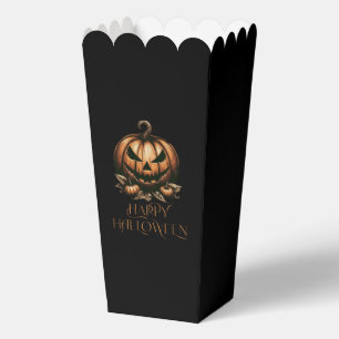 Vintager Halloween-Kürbis Geschenkschachtel