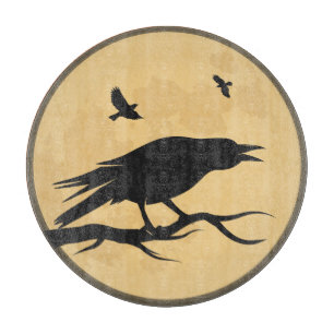 Vintager Halloween-Silhouette-Entwurf Schneidebrett