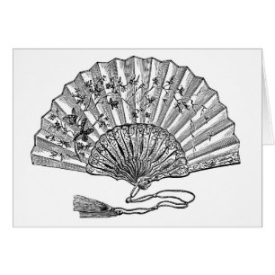 Vintager Hand-Lüfter