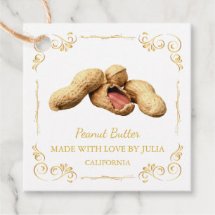 Vintager, hausgemachter Peanut Butter Square Hang  Geschenkanhänger