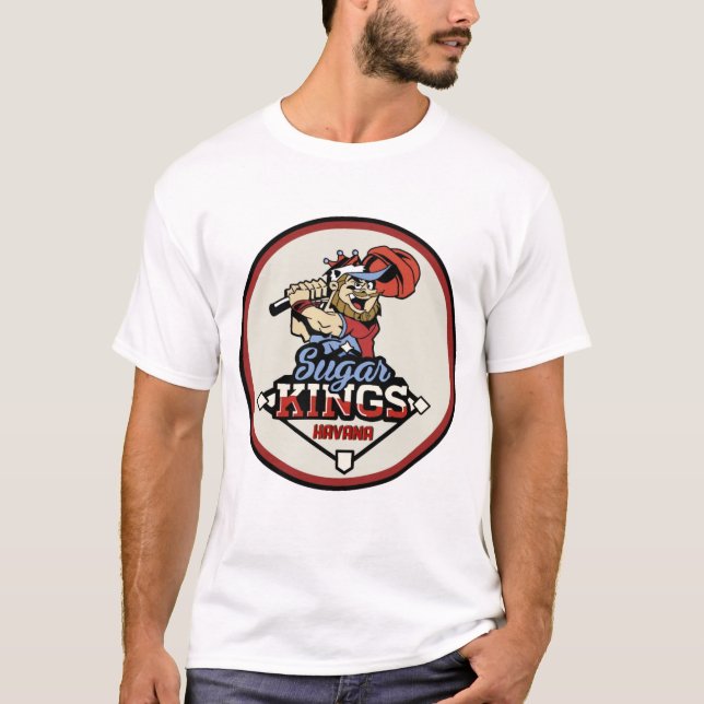 Vintager Havana-Sugar King-Logo-T - Shirt (Vorderseite)