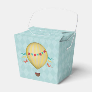 Vintager Heißluft-Ballon Geschenkschachtel