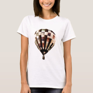 Vintager Heißluft-Ballon-T - Shirt der Frauen