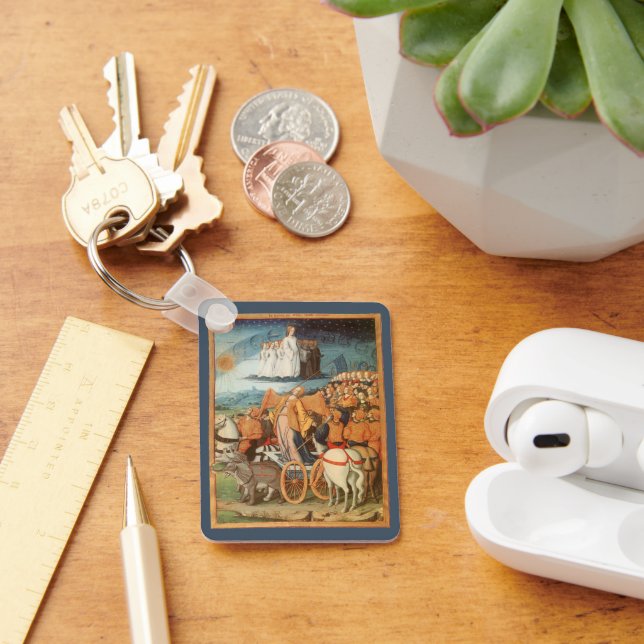 Vintager Himmelsastronomie-Power des Himmels Schlüsselanhänger (Schreibtisch)