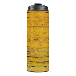 Vintager Hintergrund aus Strandholz - altes verwit Thermosbecher