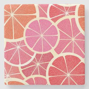 Vintager Hintergrund der Pampelmuse Steinuntersetzer