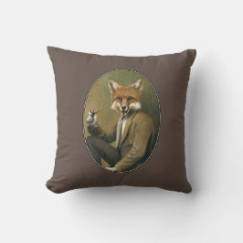 Vintager Hipster Fox-Wirlkissen Kissen