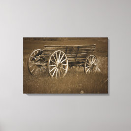 Vintager historischer Wagen #1 Leinwand Mauer Art