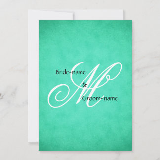 Vintager Hochzeitstil Einladung