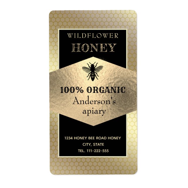 Vintager Honigmarmelade (Vorne)