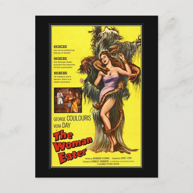 Vintager Horror - Postkarte (Vorderseite)