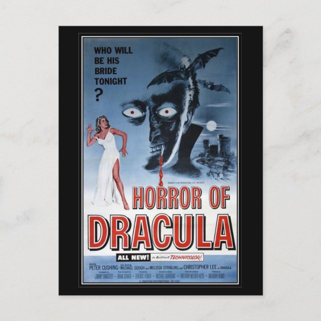 VINTAGER HORROR - POSTKARTE (Vorderseite)