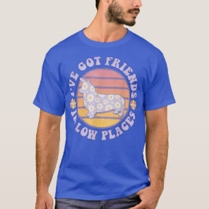 Vintager Hund Corgi Mama Ive Got Freunde an Ort un T-Shirt