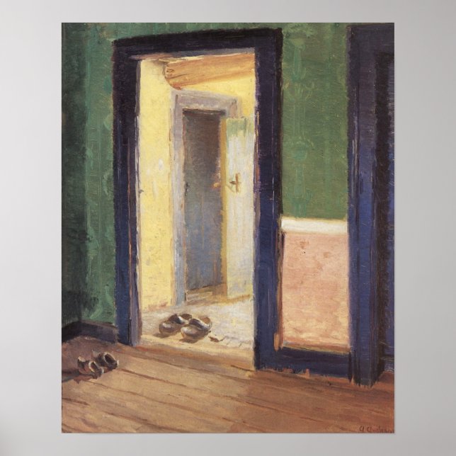 Vintager Impressionismus, Dinner Hour von Anna Anc Poster (Vorne)