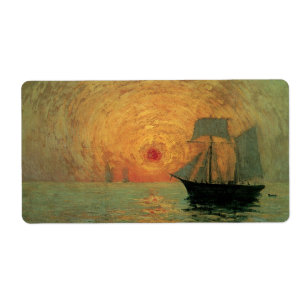 Vintager Impressionismus, roter Sun durch Maxime