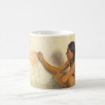 Vintager Indianer, indischer Künstler von Couse Kaffeetasse<br><div class="desc">Der indische Künstler (1920) von Eanger Couse ist ein Vintages amerikanisches Kunstportraitgemälde in West. Ein holländischer Jäger-Künstler aus der Hopi-Region zeichnete eine Jagdszene mit zwei Hirschen an der Wand einer Höhle. Über den Künstler: Eanger Irving Couse (1866-1936) war ein amerikanischer Künstler im alten Wilden Westen, bekannt für Gemälde von Indianern,...</div>
