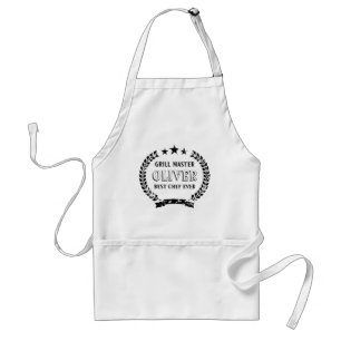 Vintager individuelle Name Grill Master GRILLEN Sc Schürze