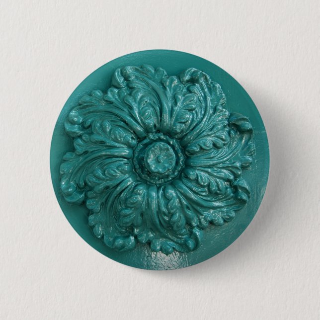 Vintager inspirierter Knopf Button (Vorderseite)