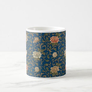 Vintager Japanischer Chrysanthemum Kaffeetasse