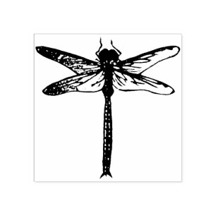 Vintager japanischer Drachenflieger Gummistempel
