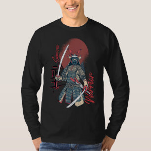 Vintager japanischer Samurai Bushido Warrior T-Shirt