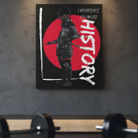 Vintager japanischer Samurai-Krieger