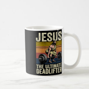 Vintager Jesus der ultimative Todesritter, der lus Kaffeetasse
