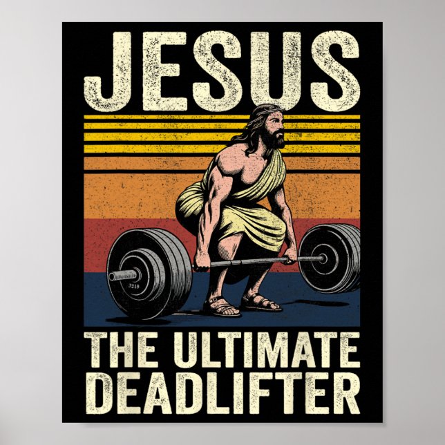 Vintager Jesus der ultimative Todesritter, der lus Poster (Vorne)