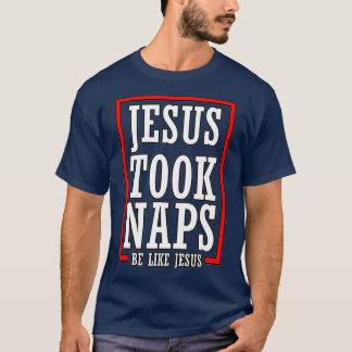 Vintager Jesus nahm Nickerchen wie Jesus T-Shirt
