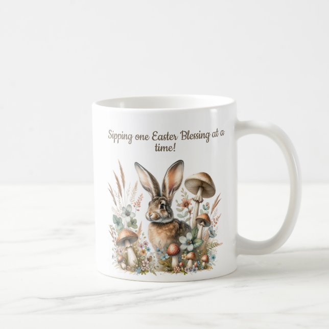 Vintager Johanniskaninchen Kaffeetasse (Rechts)