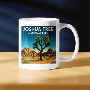 Vintager Joshua-Tree-Nationalpark Kaffeetasse